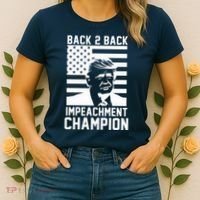 Back 2 Back Impeachment Champion Women's T-Shirt thumb 2
