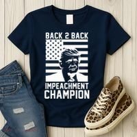 Back 2 Back Impeachment Champion Women's T-Shirt thumb 3