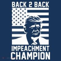 Back 2 Back Impeachment Champion Women's T-Shirt thumb 6