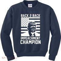 Back 2 Back Impeachment Champion Kids Sweatshirt thumb 0