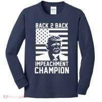 Back 2 Back Impeachment Champion Kids Long Sleeve Shirt thumb 0
