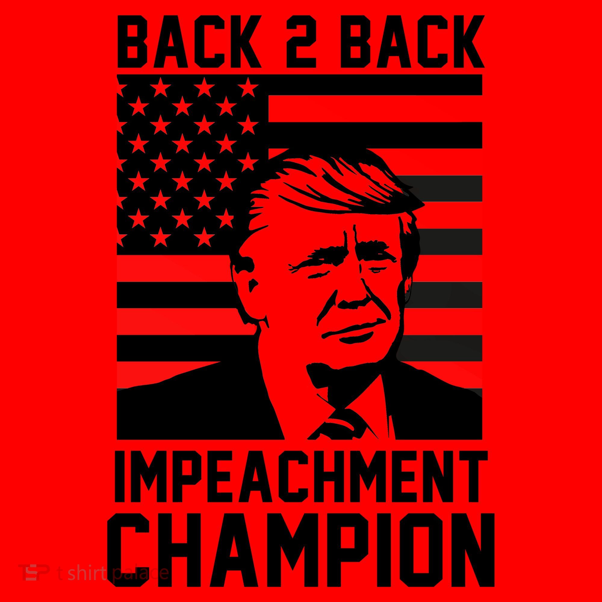 Back 2 Back Impeachment Champion Santa Hat