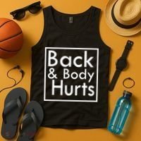 Back And Body Hurts Tank Top thumb 4