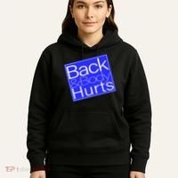 Back and Body Hurts Blue Logo Hoodie thumb 5