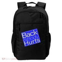 Back and Body Hurts Blue Logo Backpack thumb 0