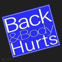 Back and Body Hurts Blue Logo Tumbler thumb 3