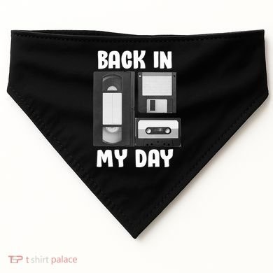 Back In My Day USA-Made Doggie Bandana