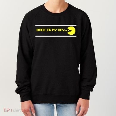 Back In My Day Retro Video Game Women's Sweatshirt