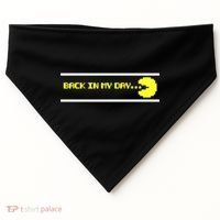 Back In My Day Retro Video Game USA-Made Doggie Bandana thumb 0