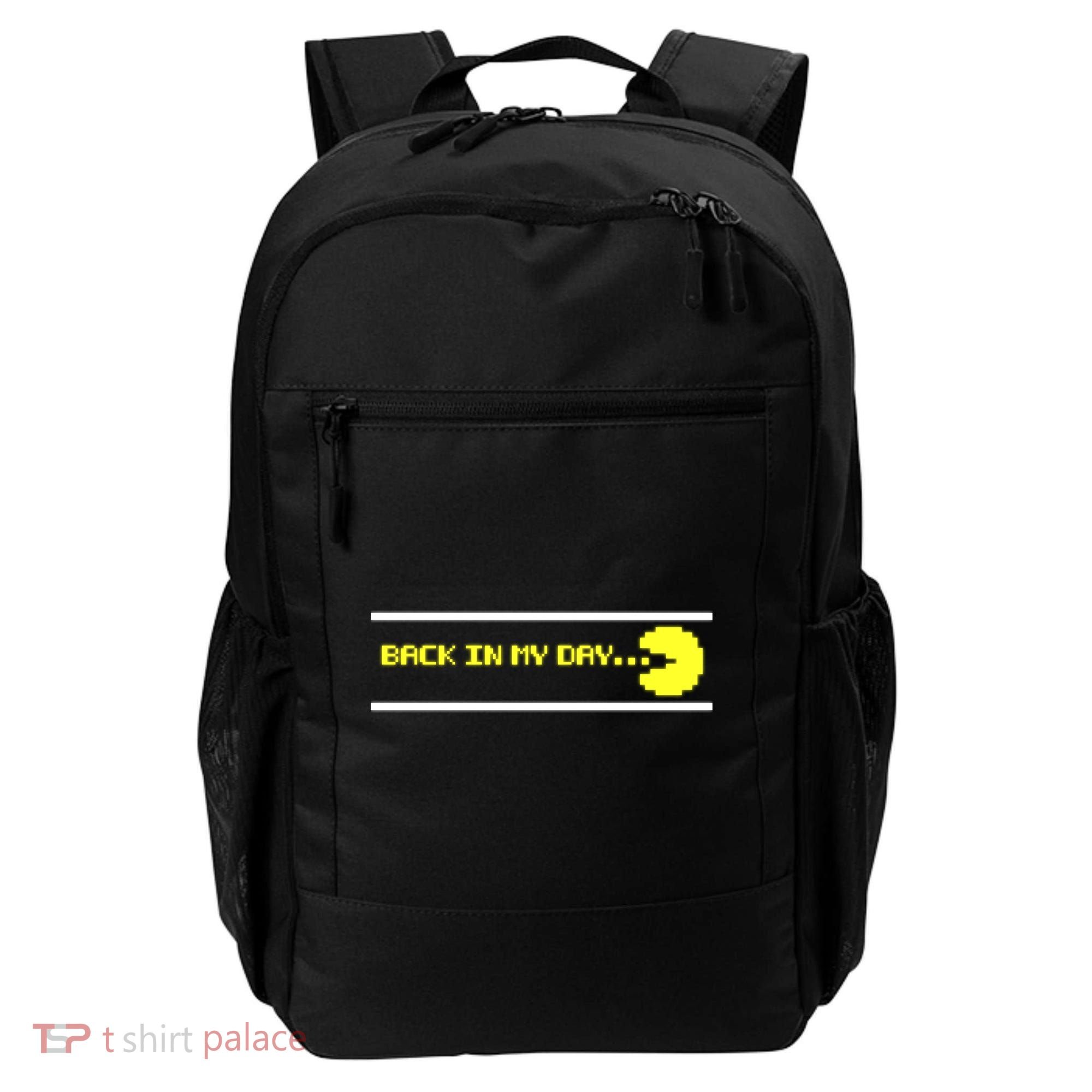 Back In My Day Retro Video Game Backpack