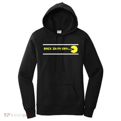 Back In My Day Retro Video Game Women's Hoodie