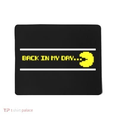 Back In My Day Retro Video Game Mousepad