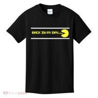 Back In My Day Retro Video Game Kids T-Shirt thumb 0