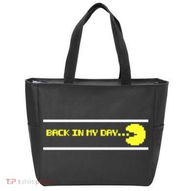 Back In My Day Retro Video Game Tote Bag