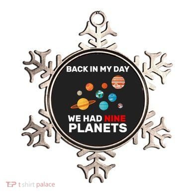 Back In My Day We Had Nine Planets Ornament