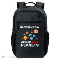 Back In My Day We Had Nine Planets Backpack thumb 0