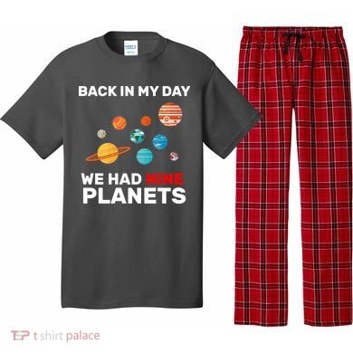 Back In My Day We Had Nine Planets Pajama Set
