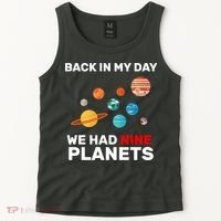Back In My Day We Had Nine Planets Tank Top thumb 2