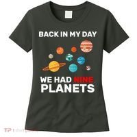 Back In My Day We Had Nine Planets Women's T-Shirt thumb 0