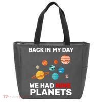 Back In My Day We Had Nine Planets Tote Bag thumb 0