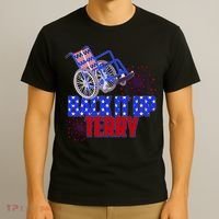 Back It Up Terry Fourth of July Fireworks T-Shirt thumb 3