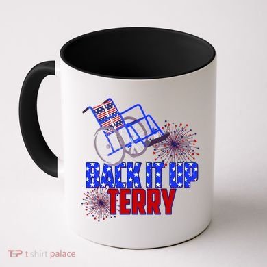 Back It Up Terry Fourth of July Fireworks Coffee Mug