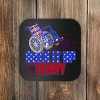 Back It Up Terry Fourth of July Fireworks Coaster thumb 0