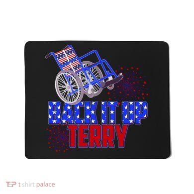 Back It Up Terry Fourth of July Fireworks Mousepad