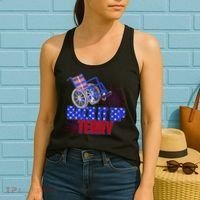 Back It Up Terry Fourth of July Fireworks Women's Tank Top thumb 2