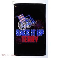 Back It Up Terry Fourth of July Fireworks Golf Towel thumb 0