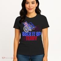 Back It Up Terry Fourth of July Fireworks Women's T-Shirt thumb 4