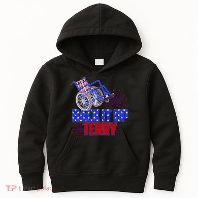 Back It Up Terry Fourth of July Fireworks Kids Hoodie