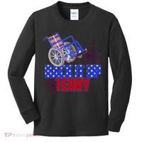 Back It Up Terry Fourth of July Fireworks Kids Long Sleeve Shirt thumb 0