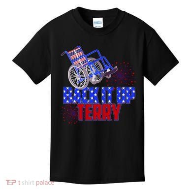 Back It Up Terry Fourth of July Fireworks Kids T-Shirt