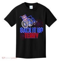Back It Up Terry Fourth of July Fireworks Kids T-Shirt thumb 0