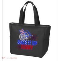 Back It Up Terry Fourth of July Fireworks Tote Bag thumb 3