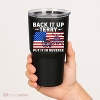 Back It Up Terry Put It In Reverse Funny Fireworks Tumbler thumb 2