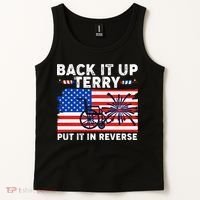 Back It Up Terry Put It In Reverse Funny Fireworks Tank Top thumb 2