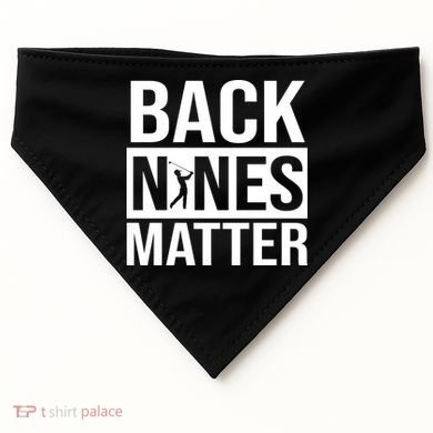Back Nines Matter USA-Made Doggie Bandana