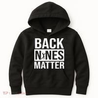 Back Nines Matter Kids Hoodie thumb 0