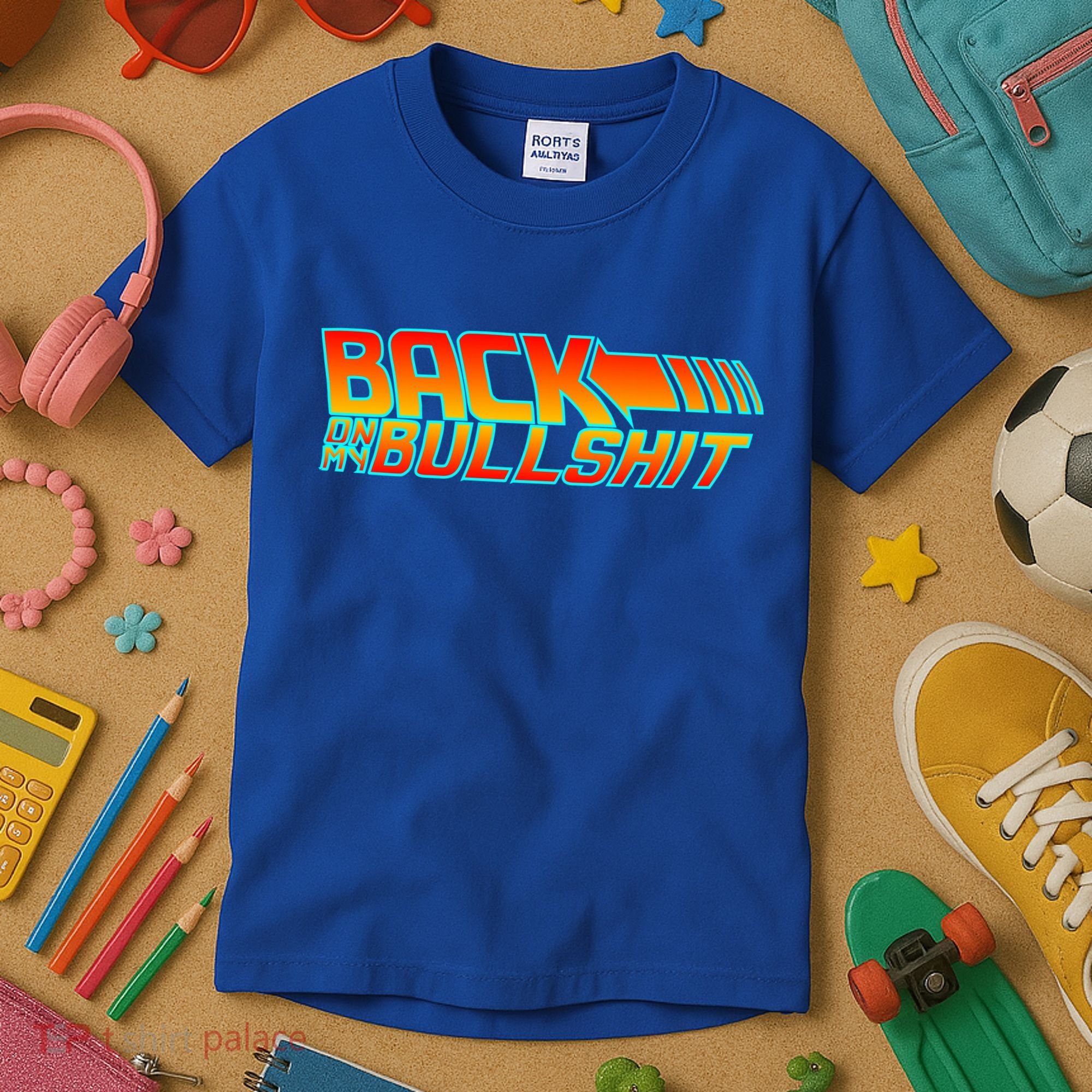 Back On My Bullshit Kids T-Shirt