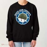 Back Our Troops Women's Sweatshirt thumb 0