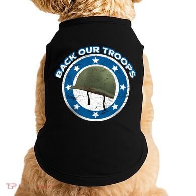 Back Our Troops Doggie Tank