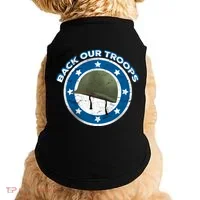 Back Our Troops Doggie Tank thumb 0