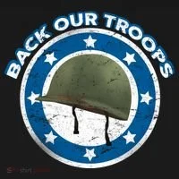 Back Our Troops Doggie Tank thumb 4