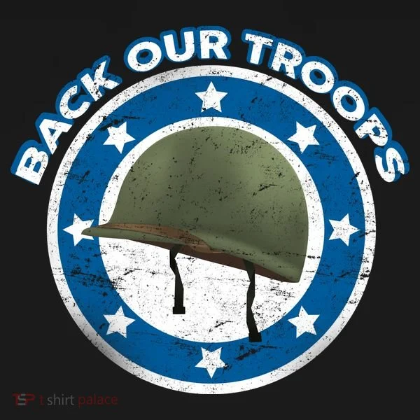 Back Our Troops Doggie Tank