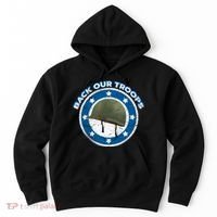 Back Our Troops Hoodie thumb 0