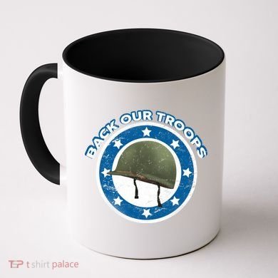 Back Our Troops Coffee Mug