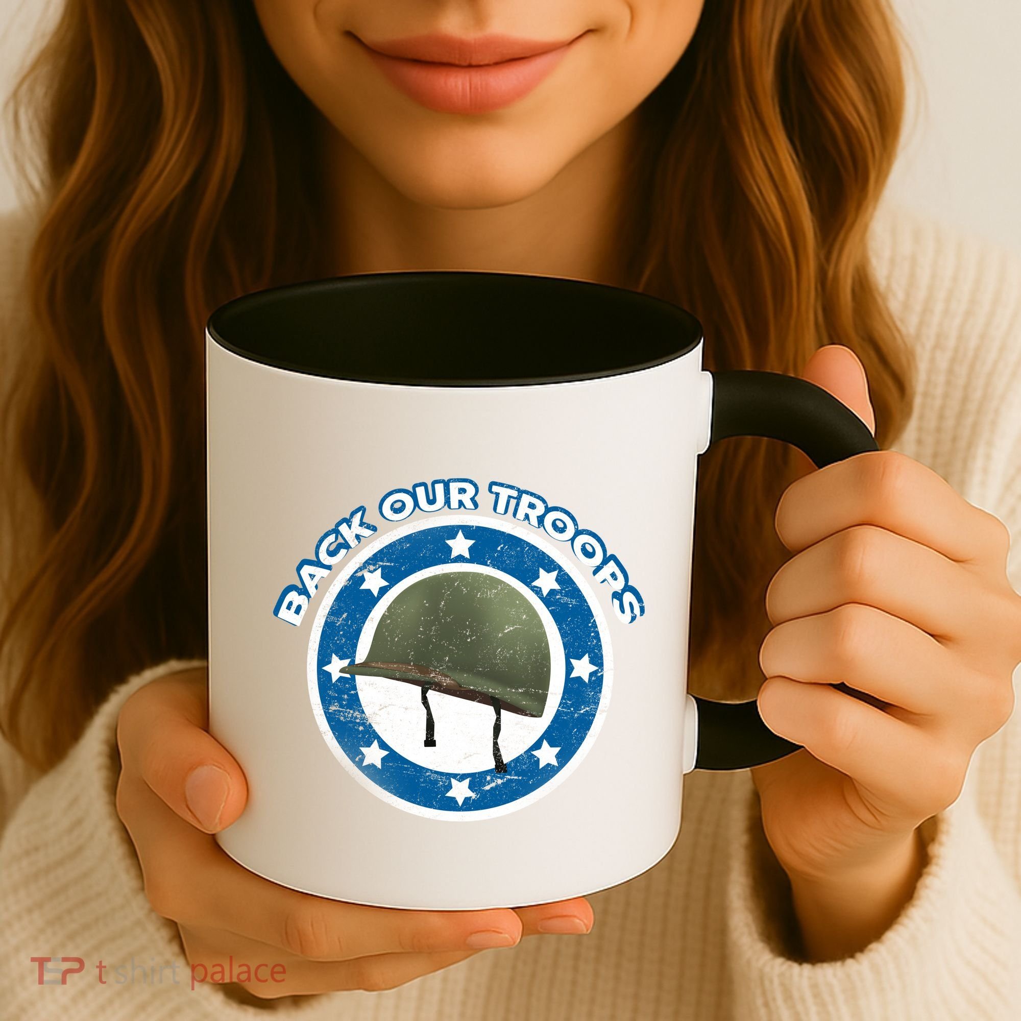 Back Our Troops Coffee Mug