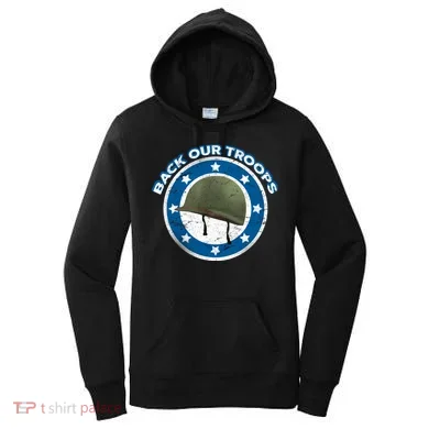 Back Our Troops Women's Hoodie